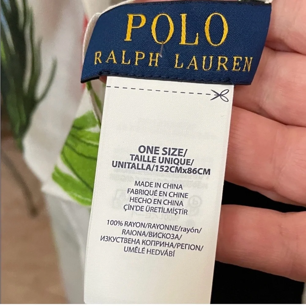 Polo by Ralph Lauren Multicolor Scarf/wrap 60x36